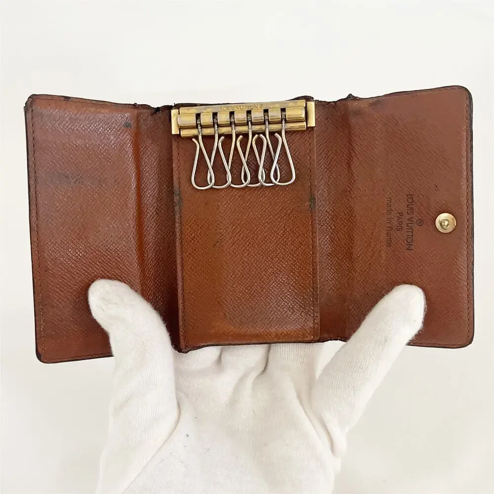 LOUIS VUITTON Vintage Monogram 6 Key Fob Holder Case - Picture 7 of 13